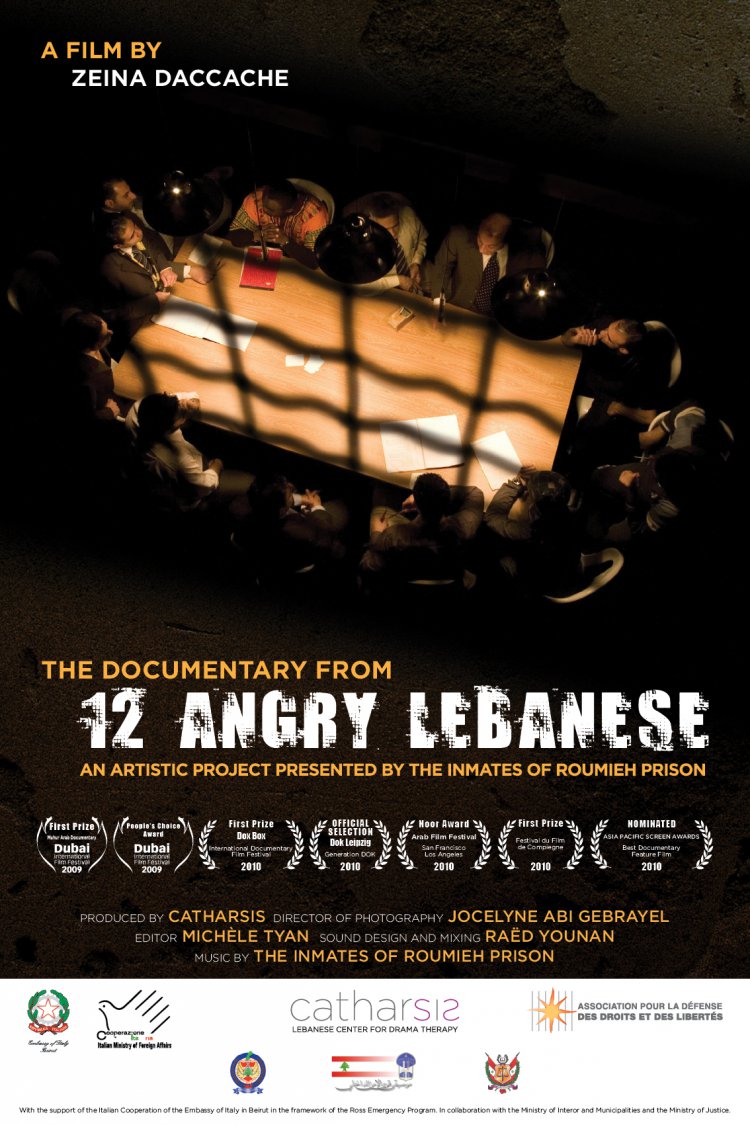 Présentation du film 12 libanais en colère, dimanche 28 mai, 19h, cinéma le Castillet, 5 euros